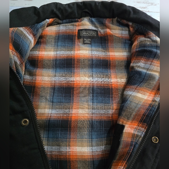 Dakota Zip Vest Jacket Mens Sz: 2XL Quilted Design Mock Neck - Picture 8 of 9